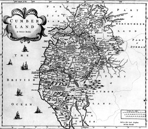 Map of Cumberland